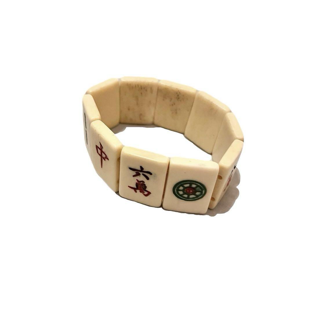 その他 80's/souvenir mah-jongg tiles bracelet