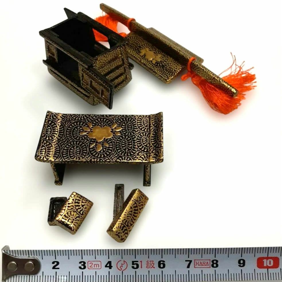 雛のお道具　ミニチュア　杉田富士子