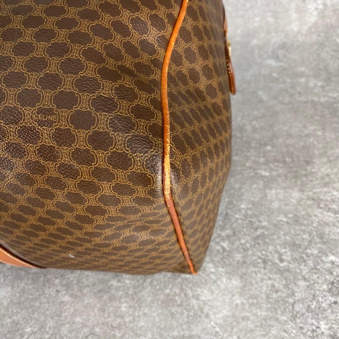 ヴィンテージ CELINE セリーヌ マカダム柄 トリオンフ ボストンバック