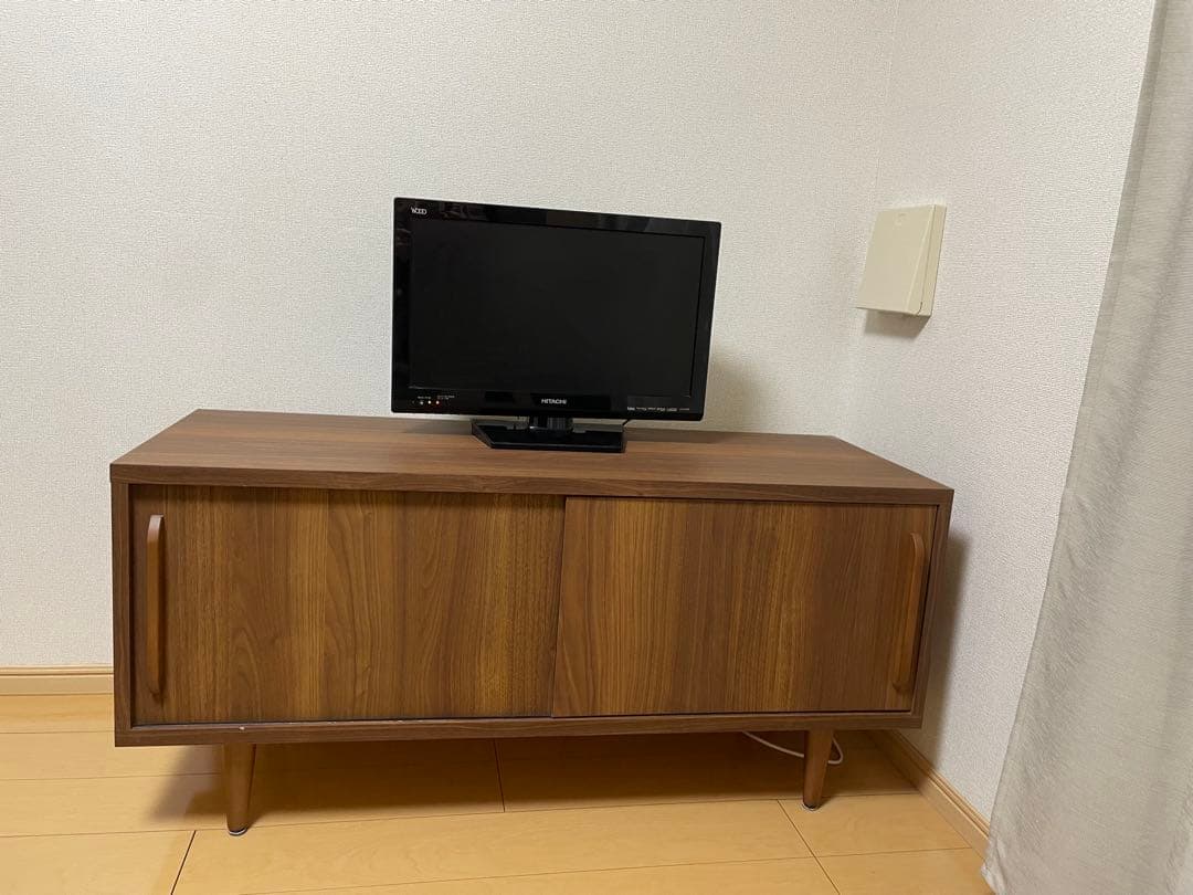 木製テレビボード　テレビ台•サイドボード•キャビネット　ローボード　シェルフ