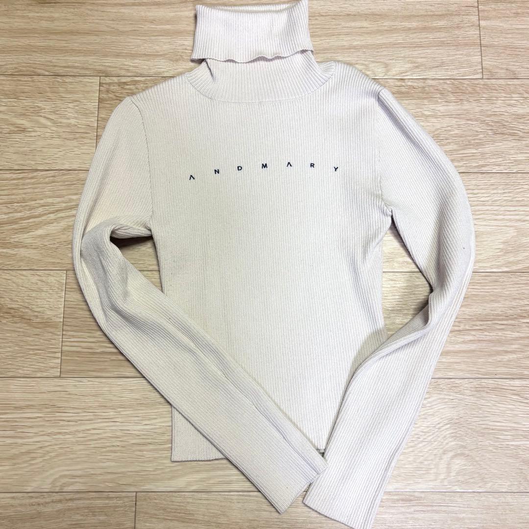 S*♡様 andmary ♡ Mary turtle knit tops タート