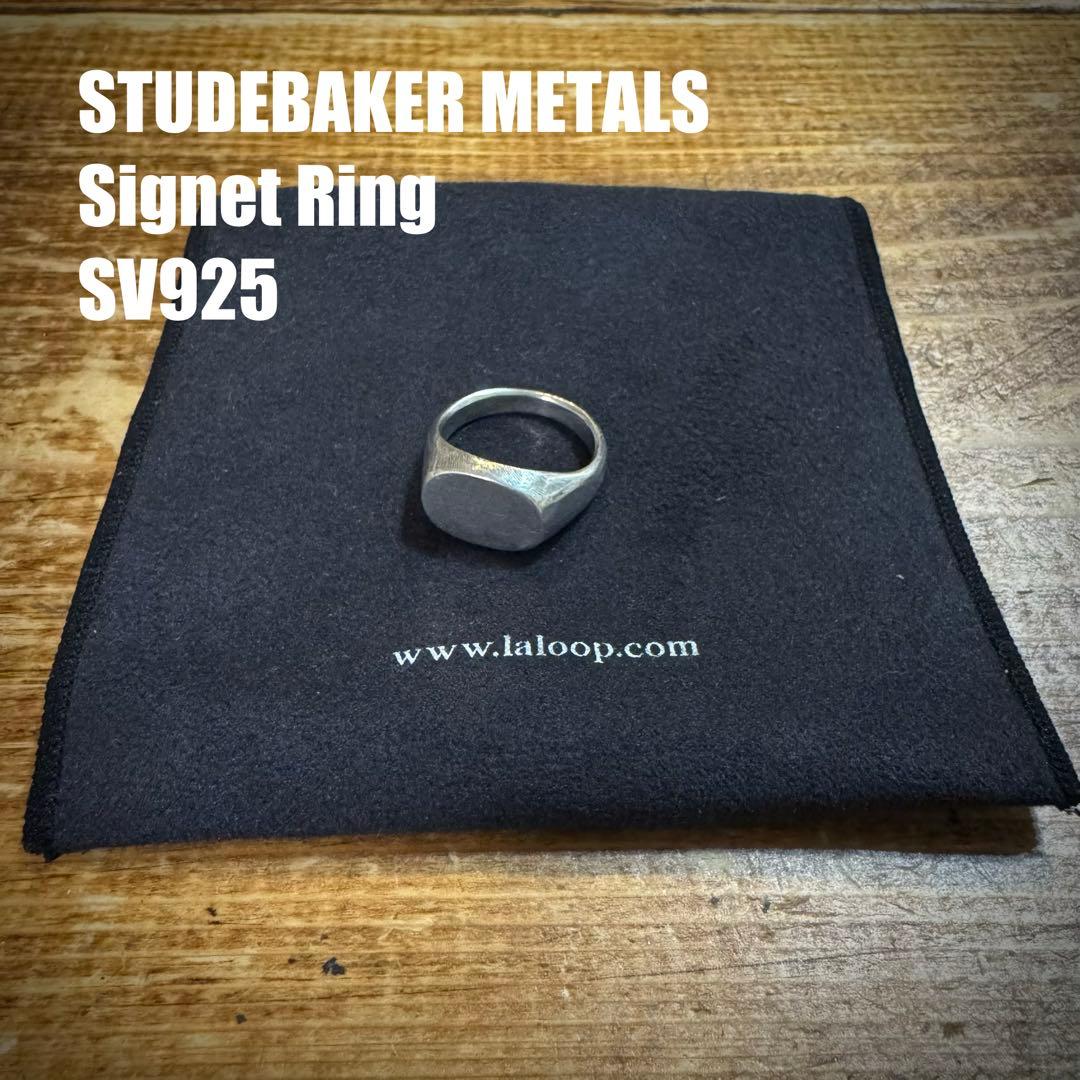 STUDEBAKER LS シグネットリング　SV925 21号前後