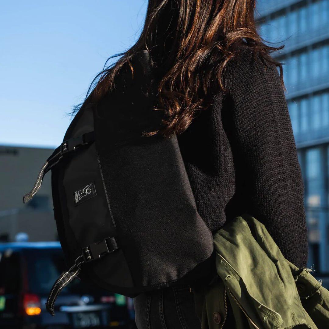 CHROME クローム メッセンジャーバッグ オレンジ ショルダー バイク ロゴ