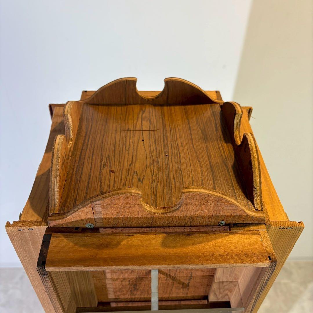 回転cd棚　CDラック　ポストカードラック　喫茶店