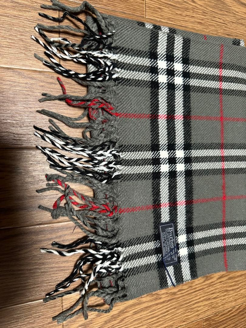 バーバリーマフラー　新品　未使用 英国製