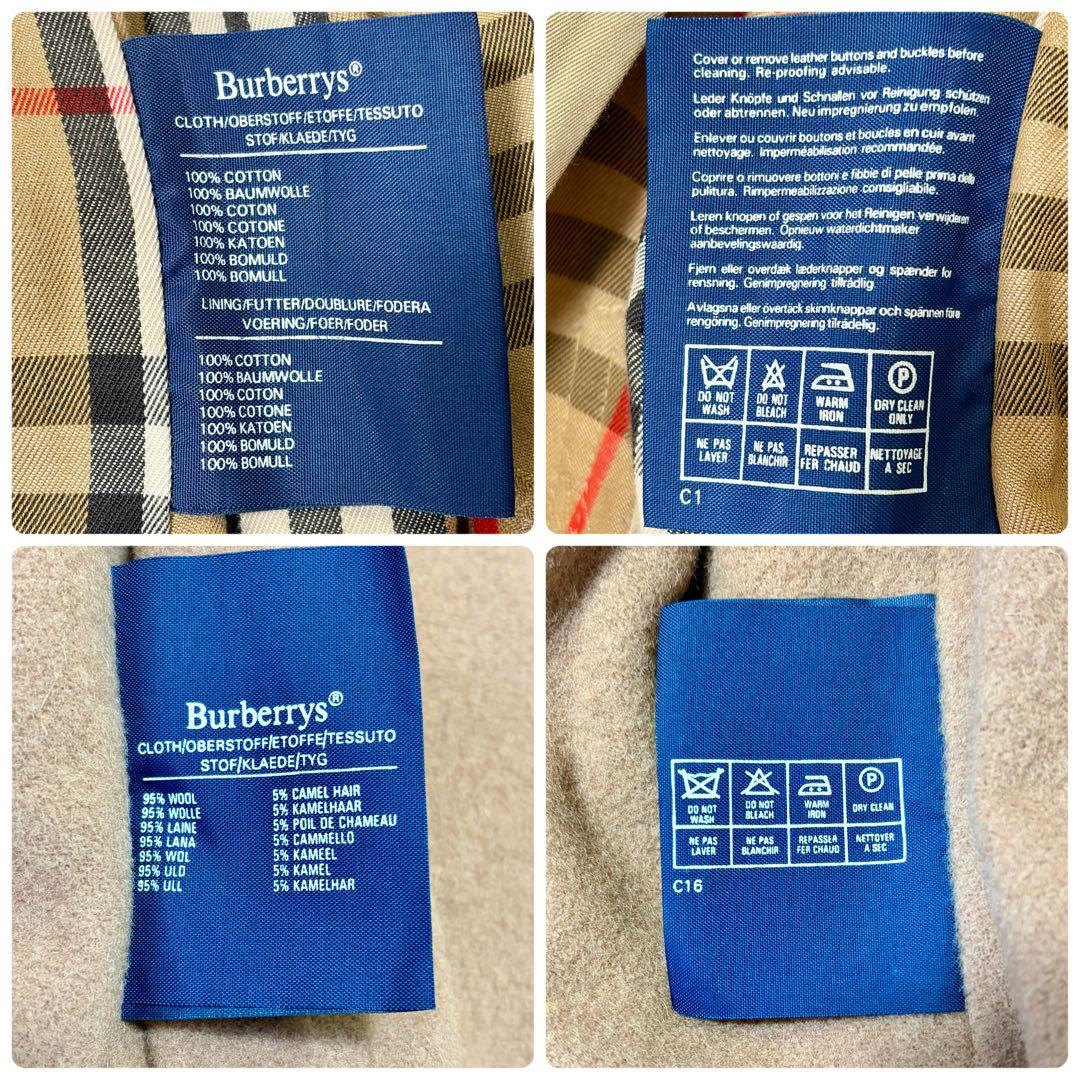 ✨キャメルライナー付✨BURBERRY バーバリーノバチェック　Ｍ