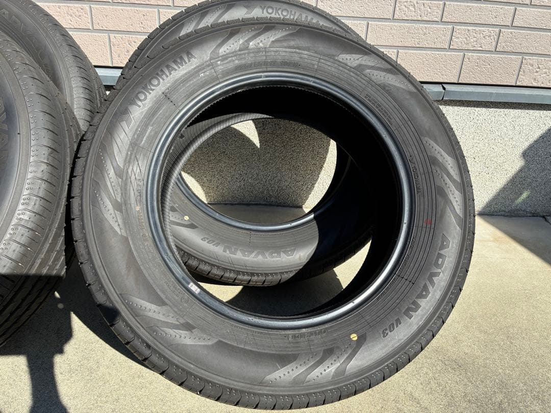 新車取り外し　40アルファード ハリアー等　225/65R17 ヨコハマ