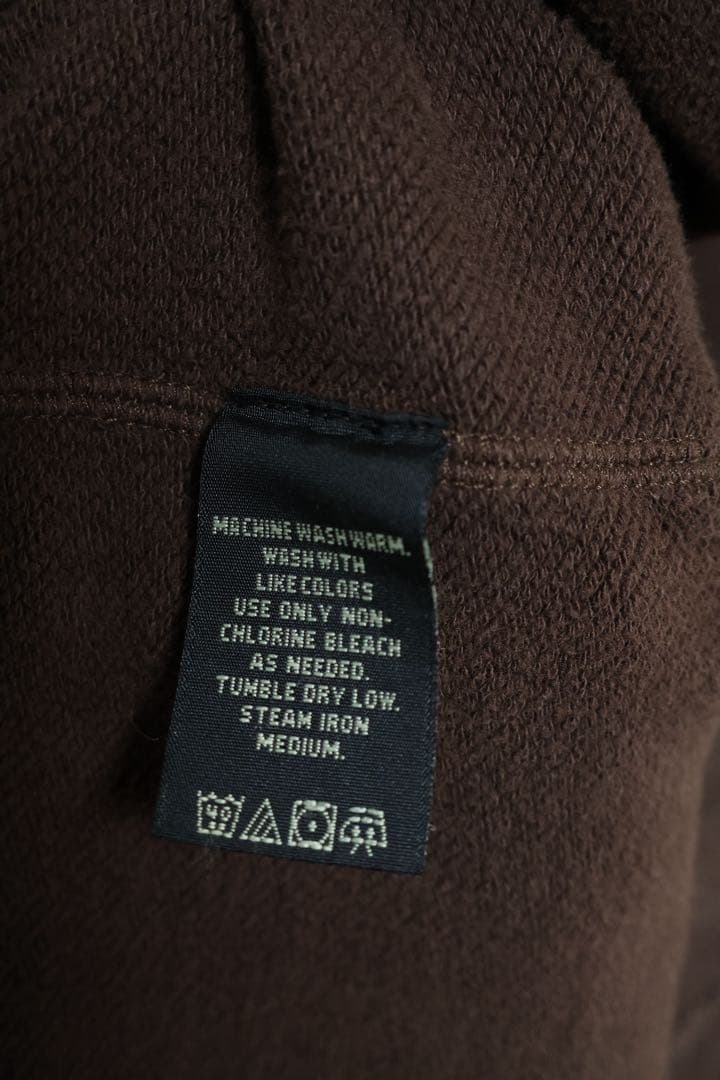 RRL 90s スウェットカーディガン ノーカラー
