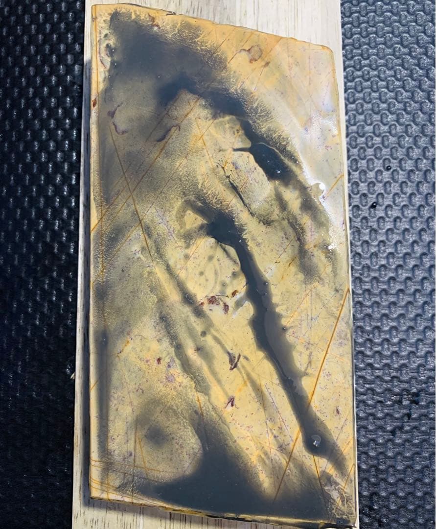 天然砥石　大平山　巣板　赤蓮華　仕上げ砥石