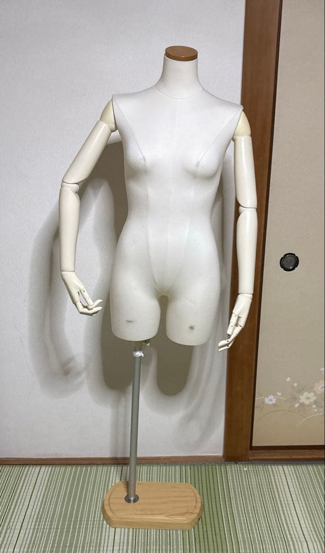 マネキン　関節あり　SUN エコボディ　アパレル　トルソー