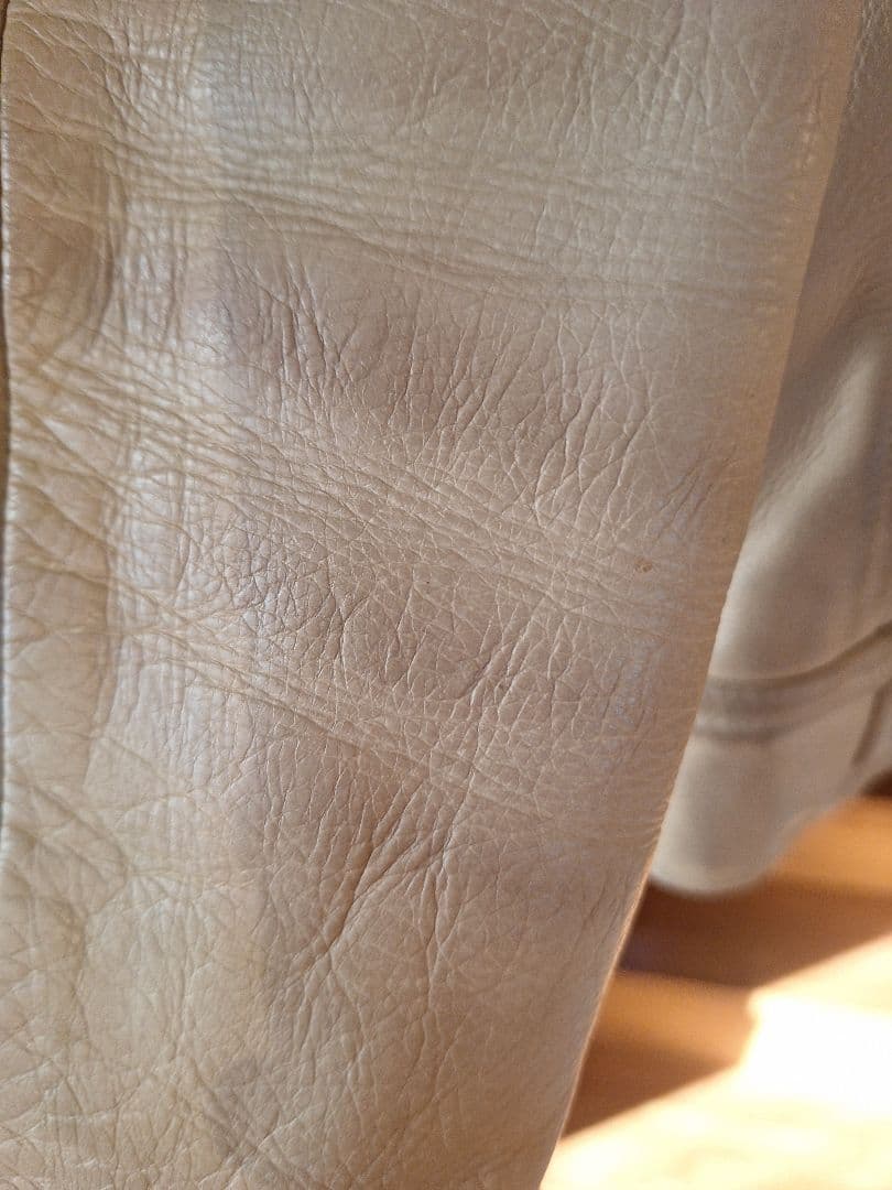 オ*ー様 Lee LeatherJKT ベージュ