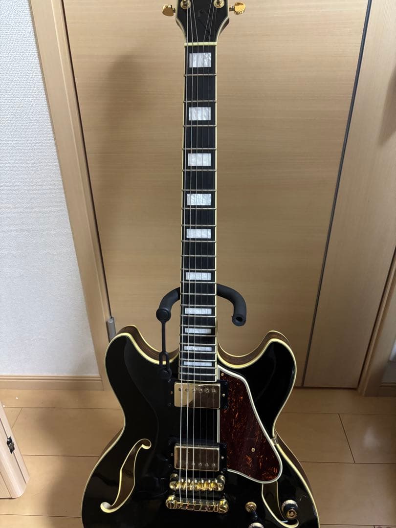 Ibanez エレキギター ブラック　as93bc-bk