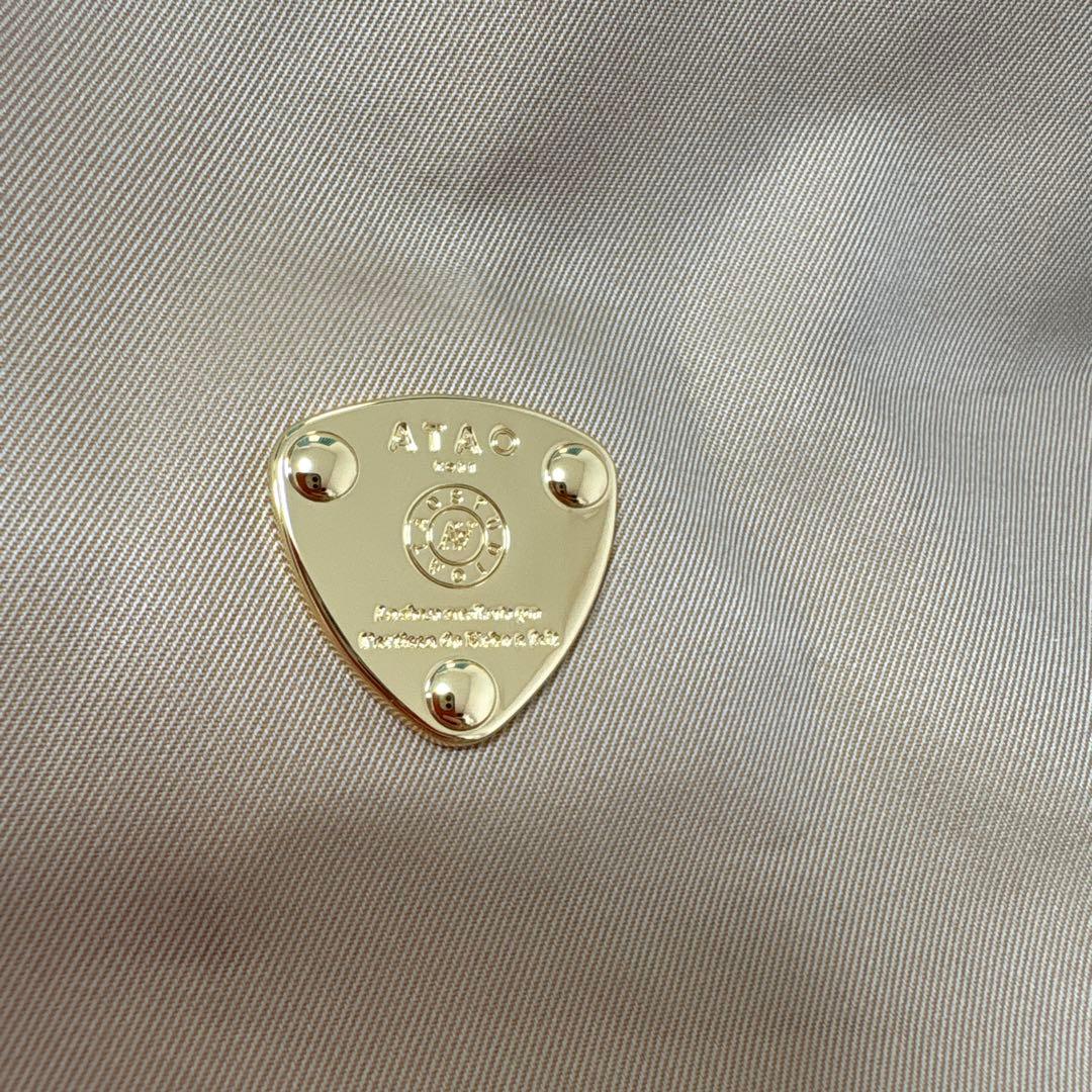 アタオ ATAO ボストンバッグ トレンチコートラインATAOゴルフ ベージュ