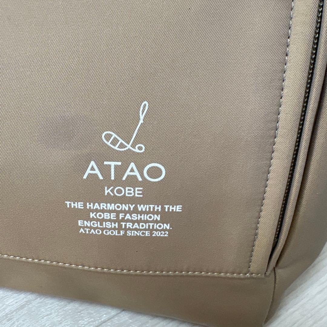 アタオ ATAO ボストンバッグ トレンチコートラインATAOゴルフ ベージュ