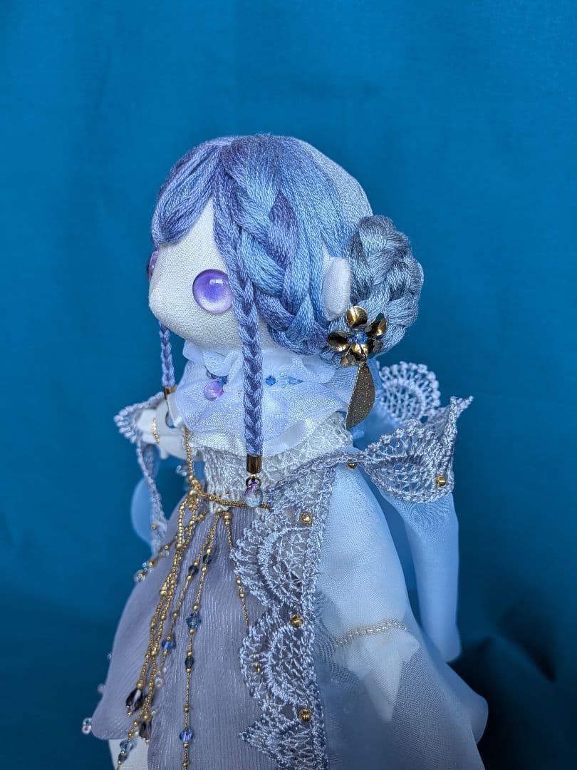 水無月の花　アートドール　オリジナルドール　ハンドメイドドール