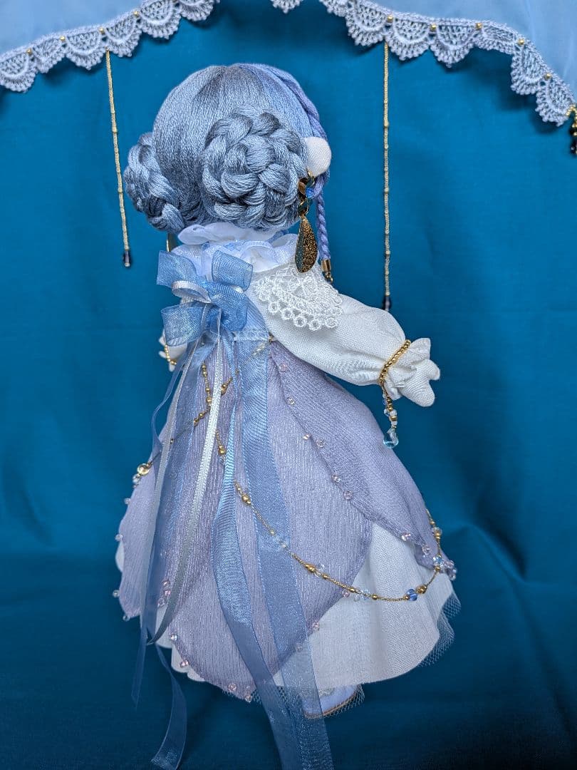 水無月の花　アートドール　オリジナルドール　ハンドメイドドール