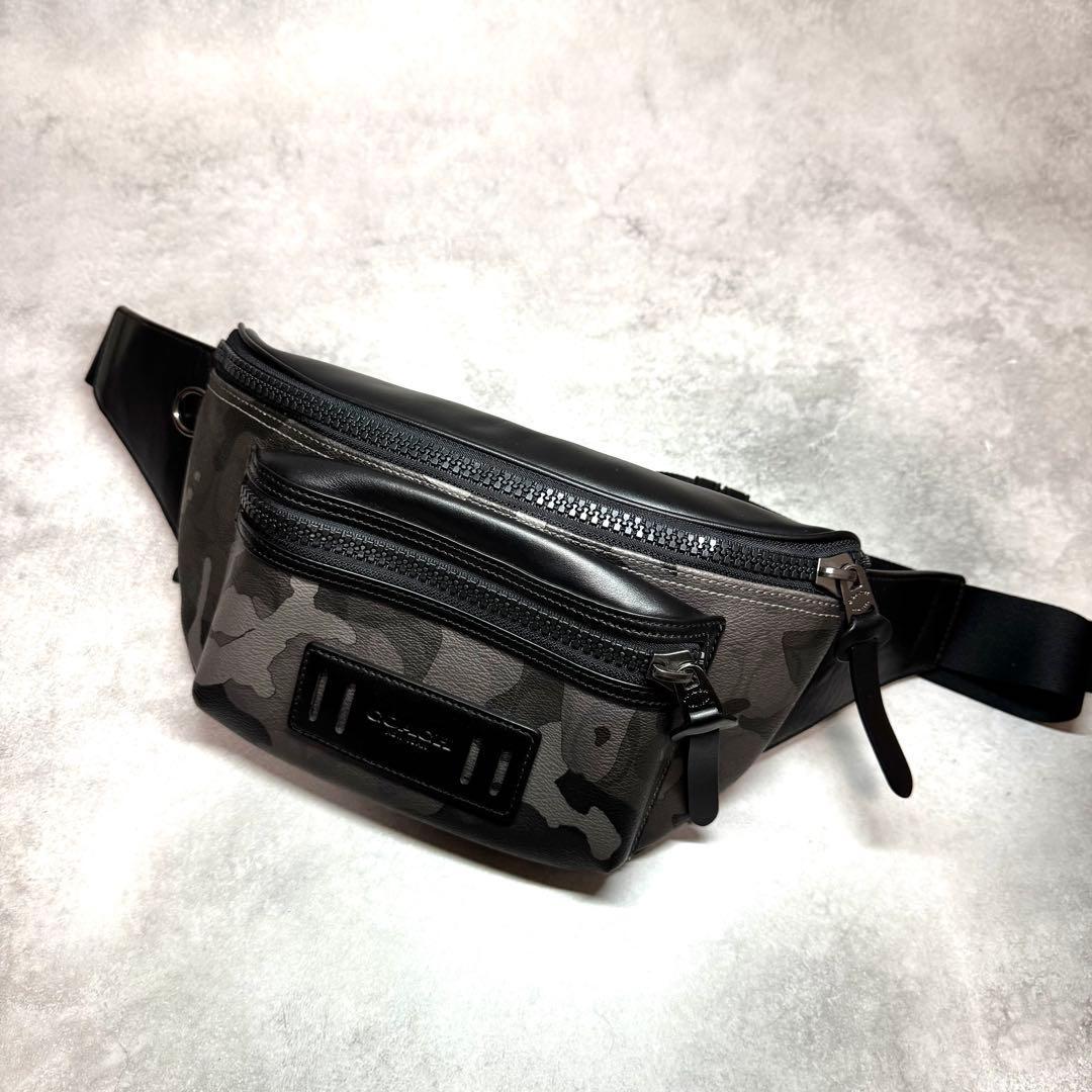 美品 コーチ ボディバッグ ショルダーバッグ COACH F89034 斜め掛け