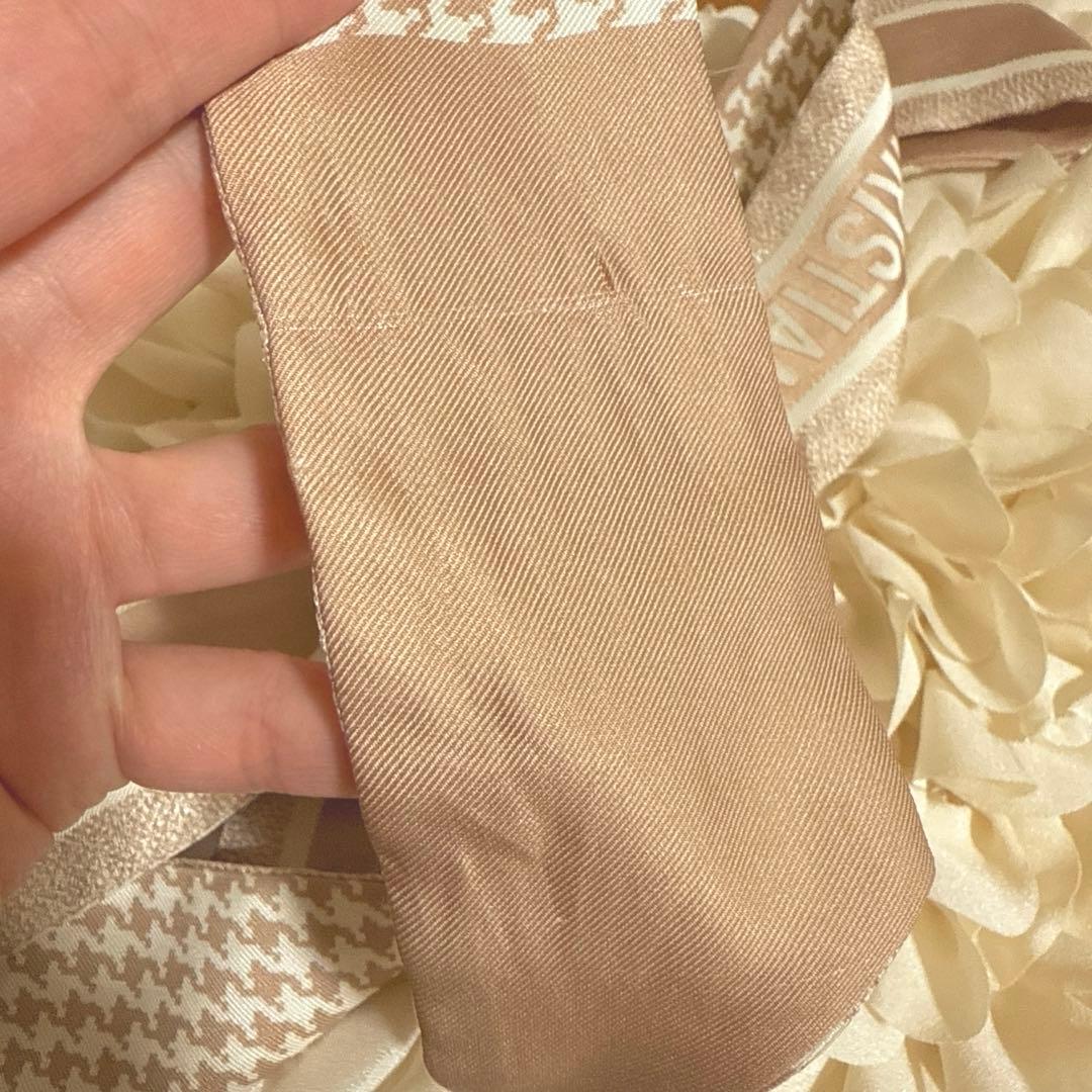 ディオールハウンドトゥース ミッツァ　スカーフ