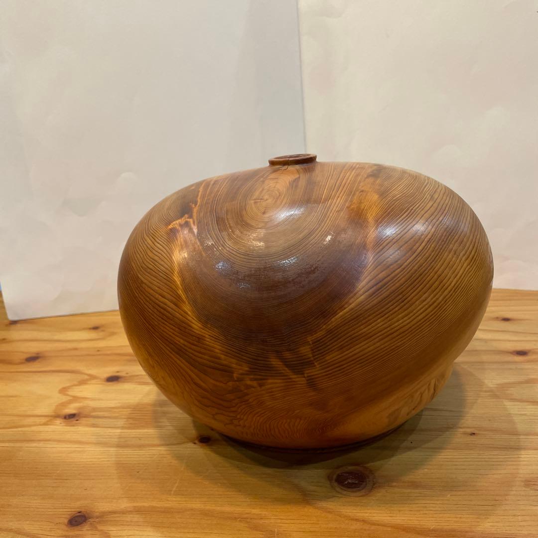 屋久杉彫刻&屋久杉瓢箪&屋久杉一輪挿し　希少品セット販売