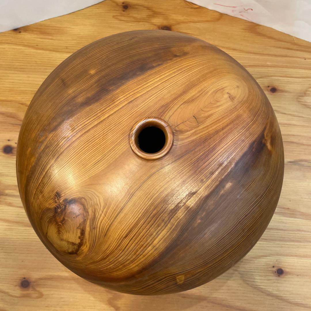 屋久杉彫刻&屋久杉瓢箪&屋久杉一輪挿し　希少品セット販売