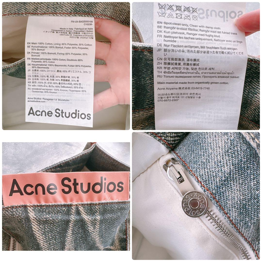 Acne Studios アクネストゥディオズ ロゴショルダートートバッグ 美品