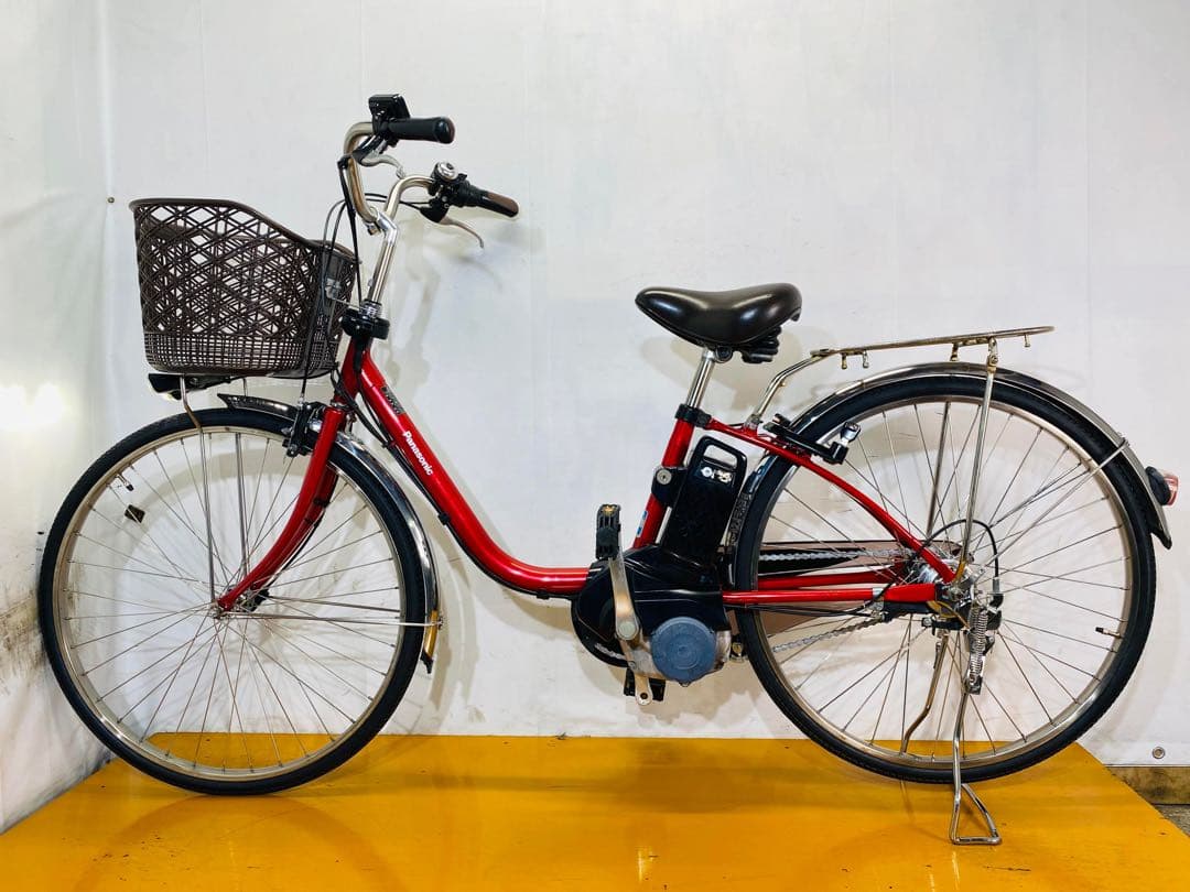 送料無料条件付き PANASONIC 26型　電動自転車中古車