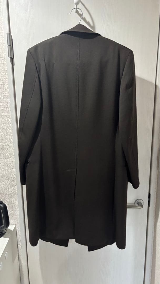 最終価格【GIVENCHY】ダブルブレストコート 48 (L相当) メリノウール