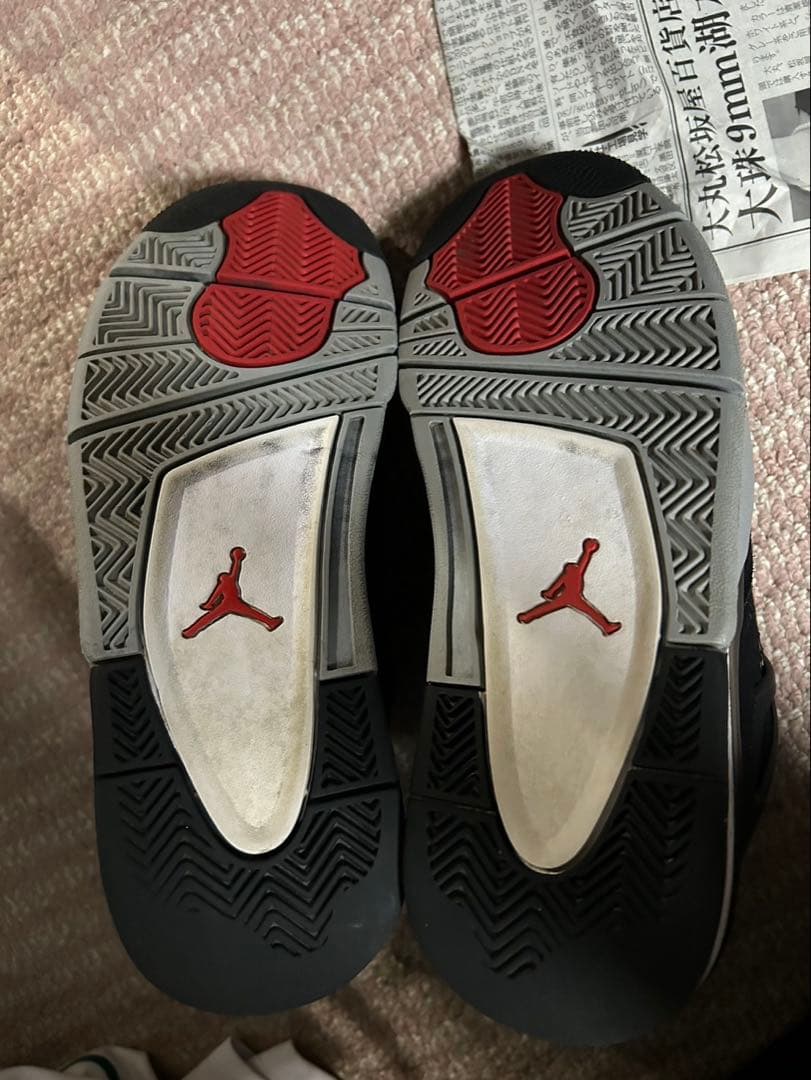 ア*ビ様 Jordan 4 Retro SE Black Canvas 27cm