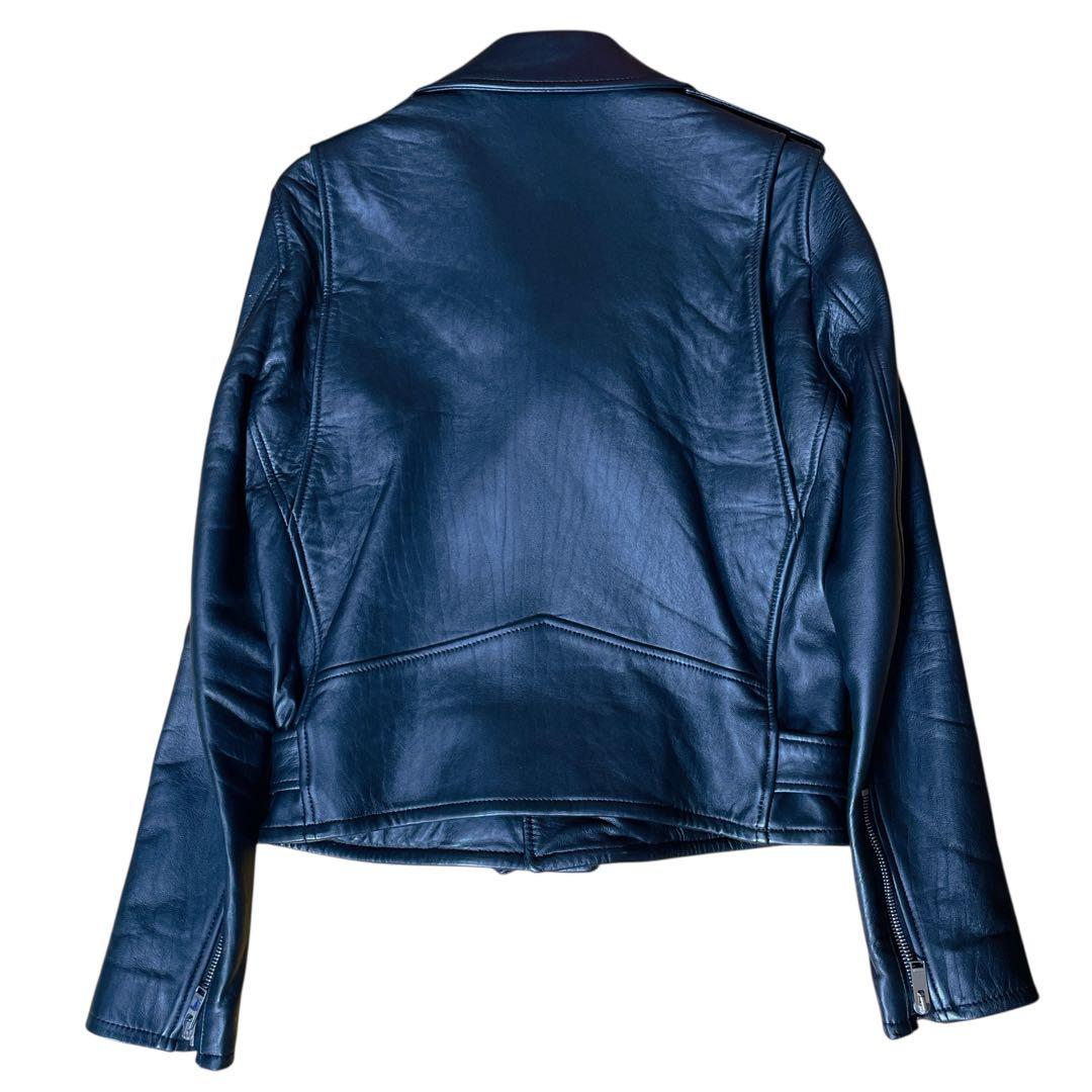 【美品】LITHIUM FEMME ダブルライダース 未使用級 ラムレザー