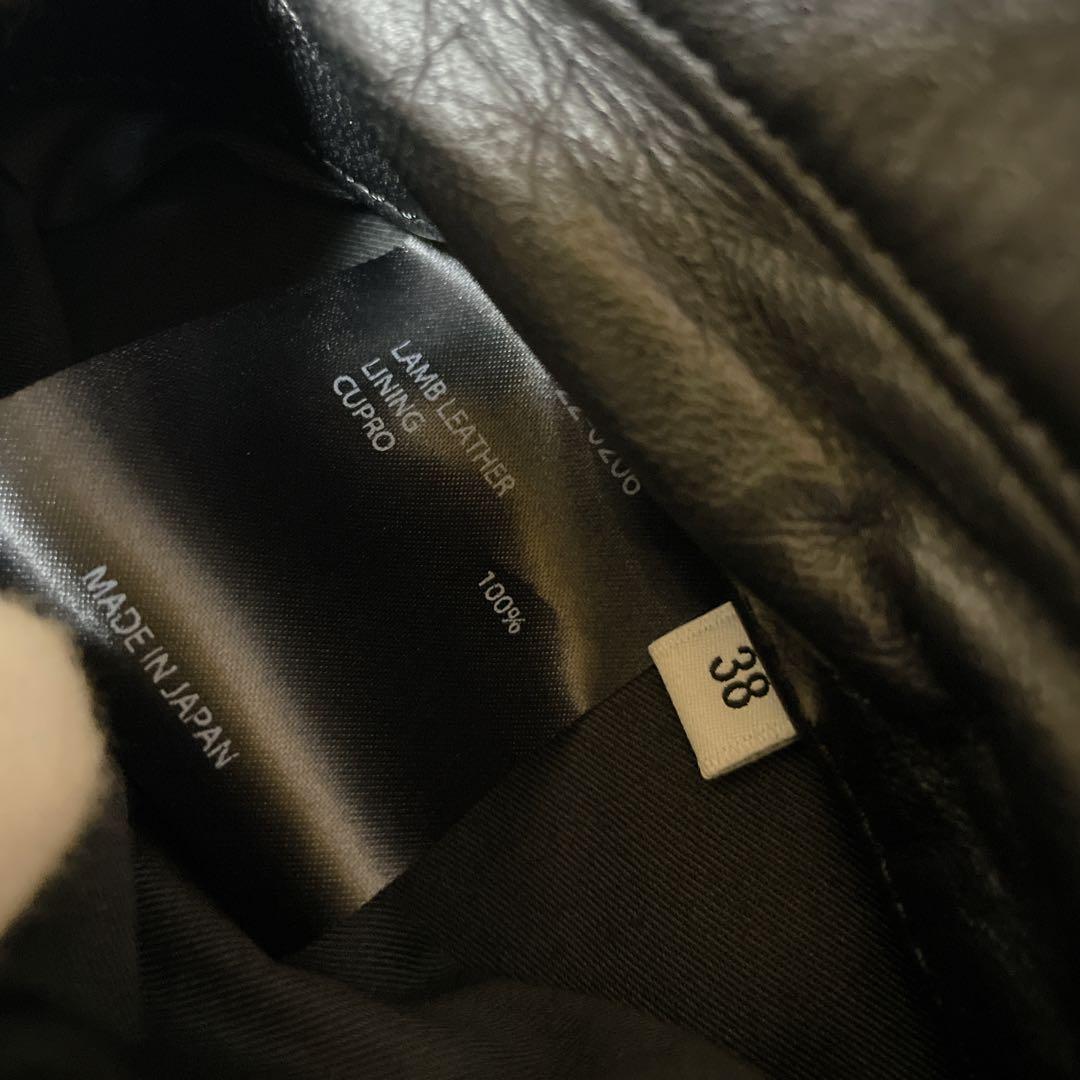 【美品】LITHIUM FEMME ダブルライダース 未使用級 ラムレザー