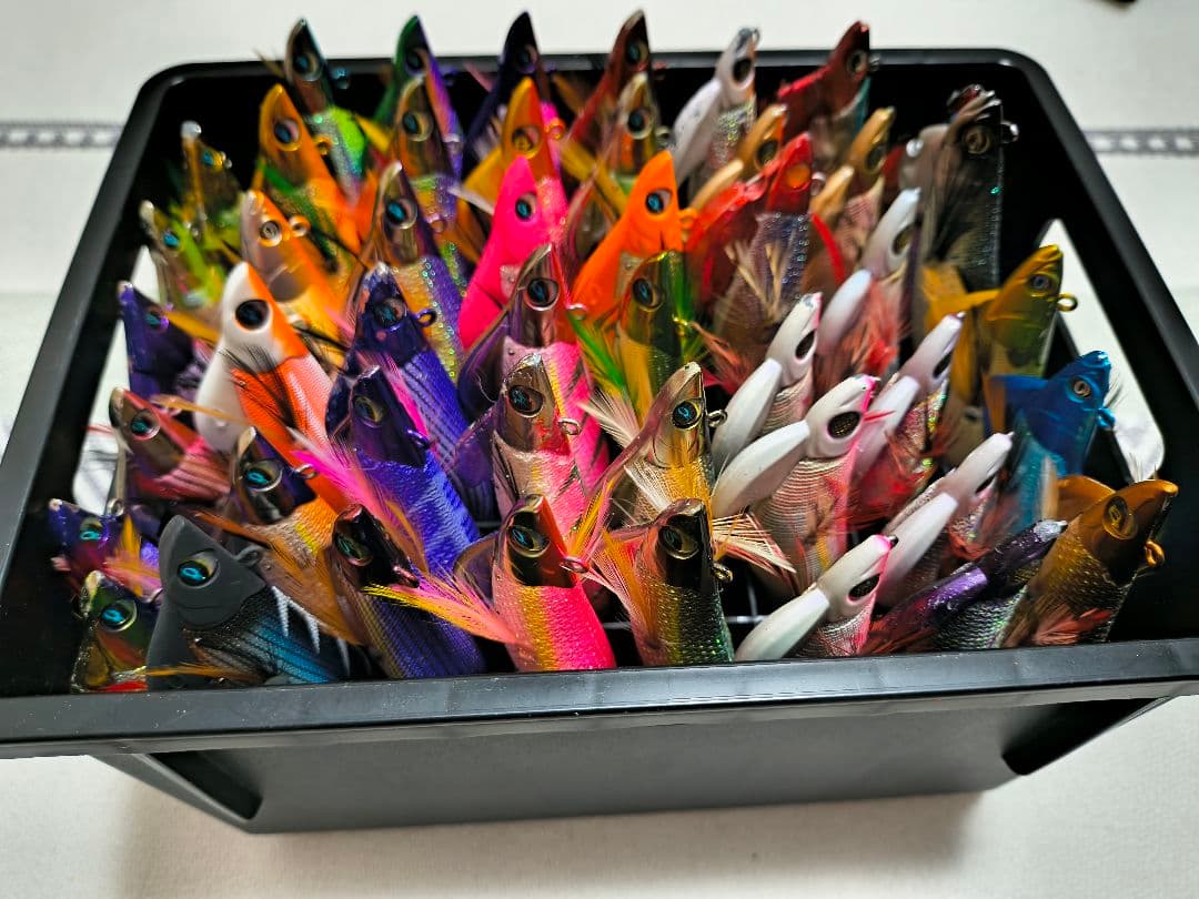 ティップラン餌木 47本 使用品 エメラルダスボートⅡ おまけ付き