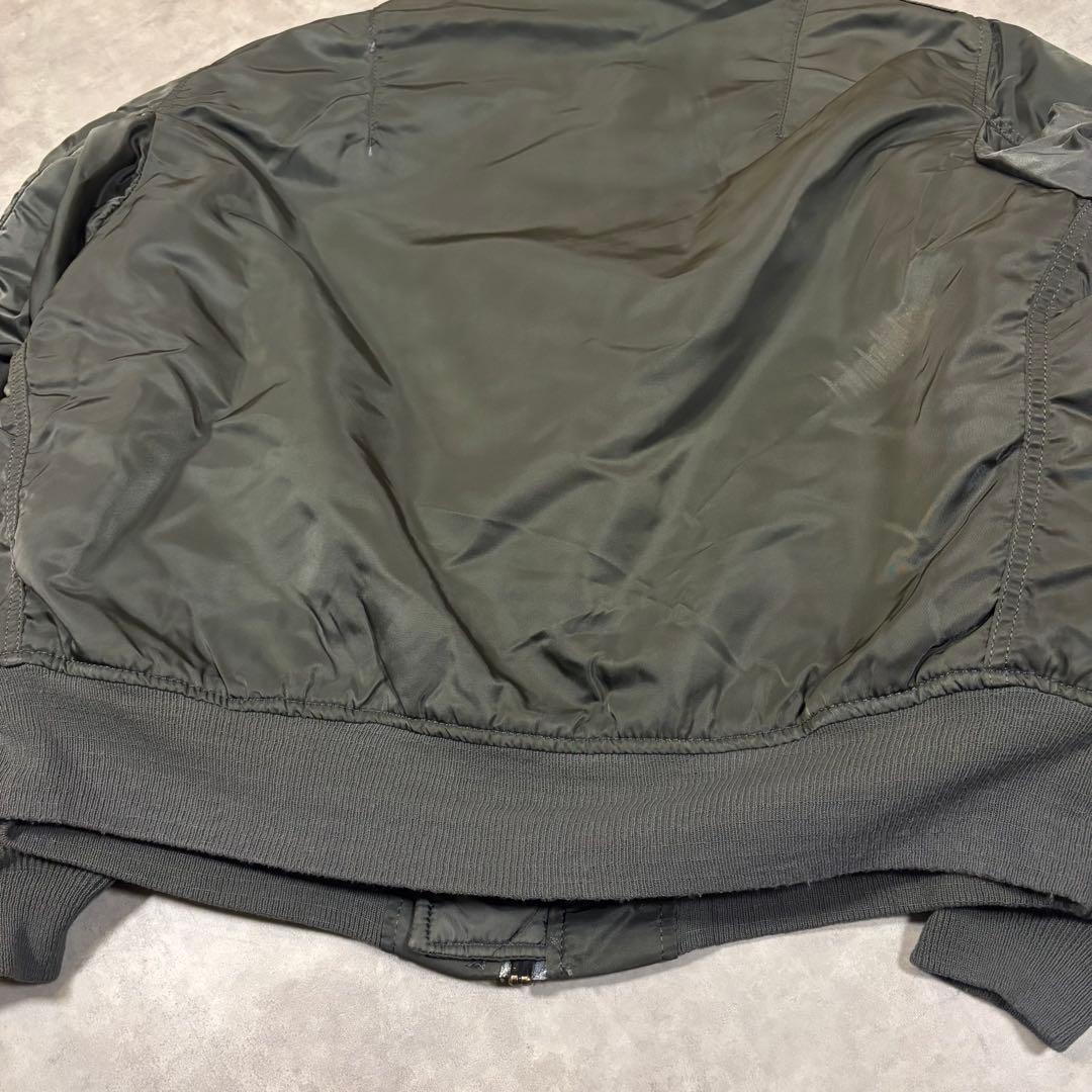 USA製 ALPHA MA-1 flight jacket L