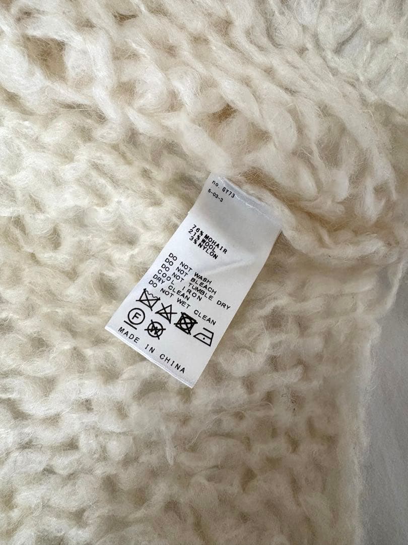 plage：HANDKNIT ジャンボタムニット プルオーバー