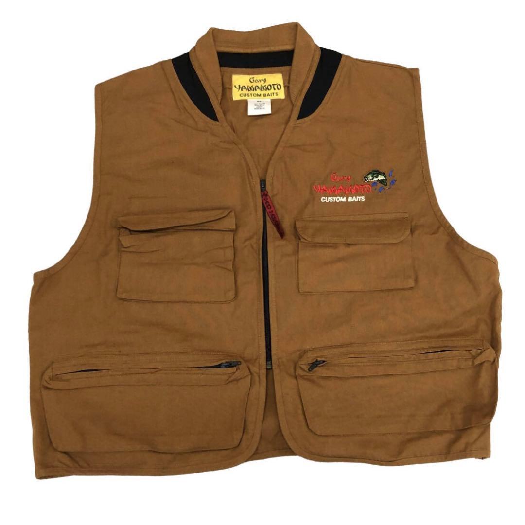 古着 ゲーリーヤマモト フィッシングベスト XL