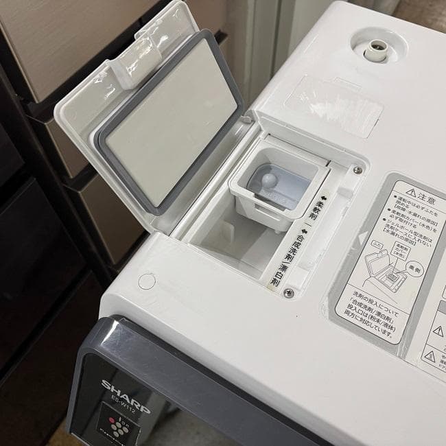 あき　　美品 SHARP シャープ ドラム式洗濯乾燥機 ES-W112