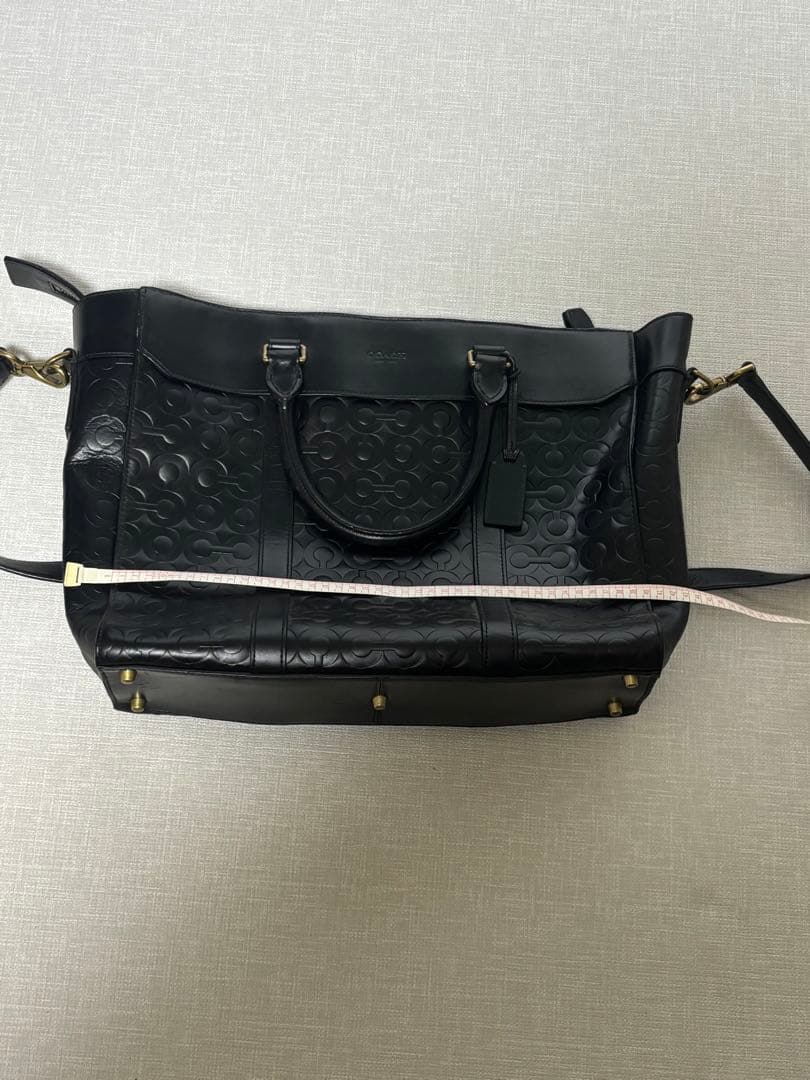 断捨離最終値下げ【coach】黒 レザー トートバッグ【グローブレザー】