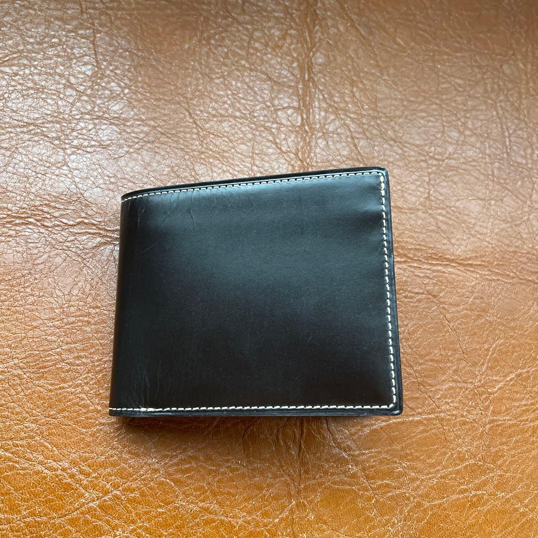 GANZOガンゾ ブライドルカジュアル二つ折り財布ブラウン