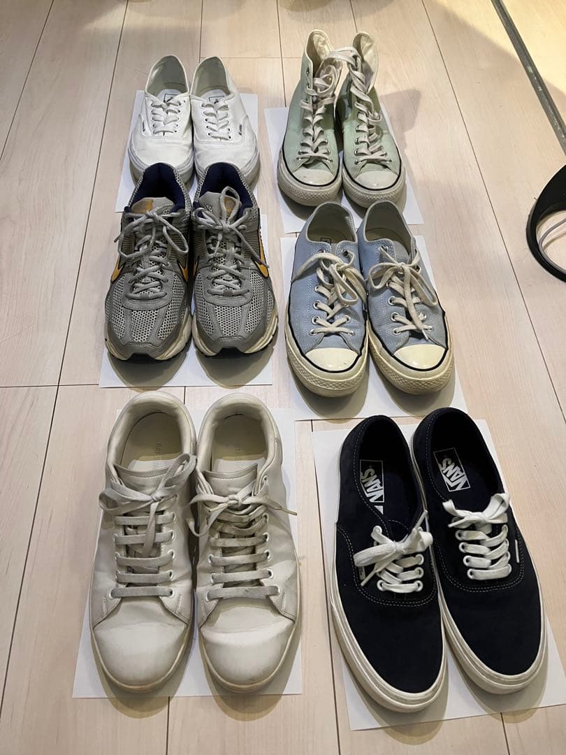 【6点まとめて】Raf Simons Converse Nike Vans