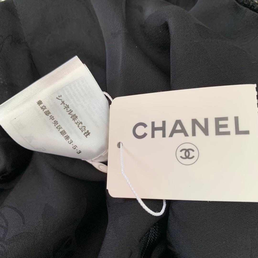 CHANEL 半袖トップス　ガンメタリック