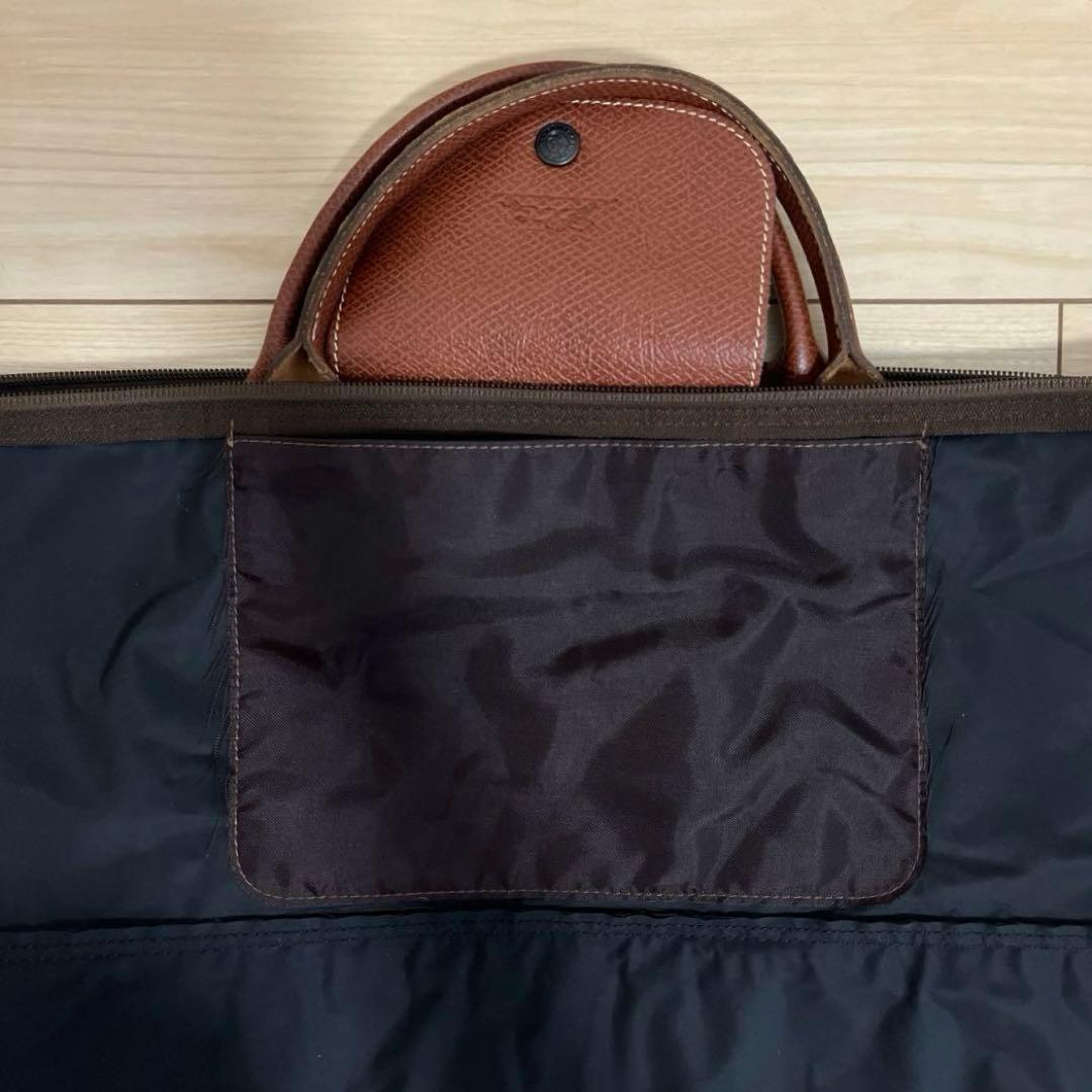 LONGCHAMPロンシャン 3way ボストンバッグ 旅行 大容量 ブラウン