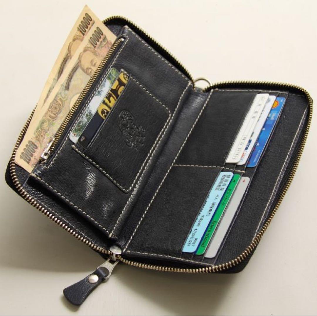 デグナー　DEGNER 花山 長財布 百鬼夜行藍色　新品未使用