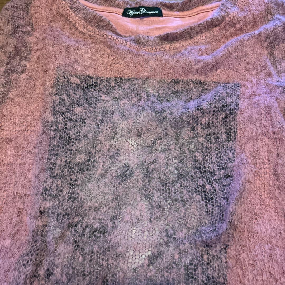 ヒステリックグラマー　コートニーラブ　COURTNEY LOVEニットタンク長袖