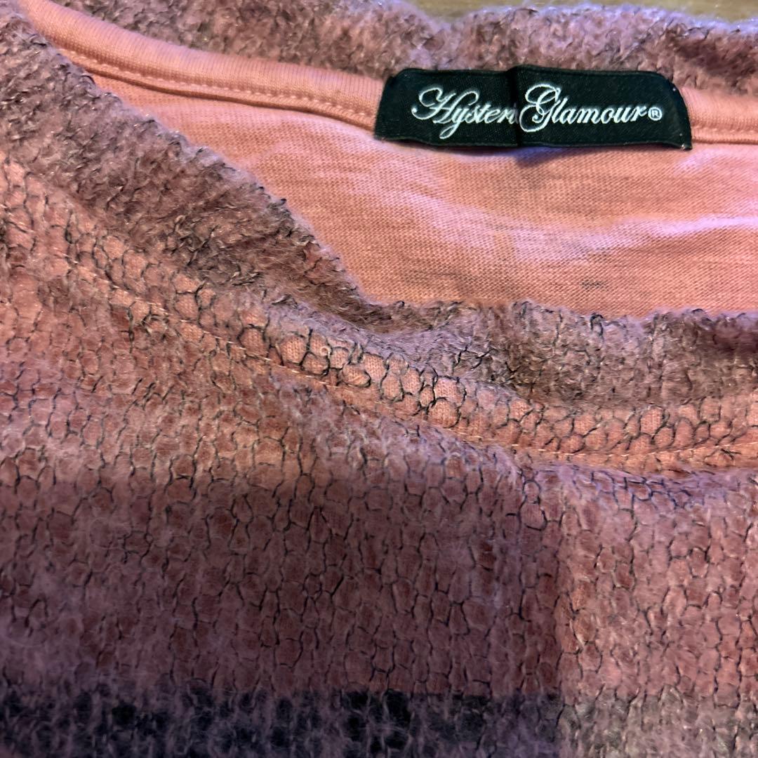 ヒステリックグラマー　コートニーラブ　COURTNEY LOVEニットタンク長袖