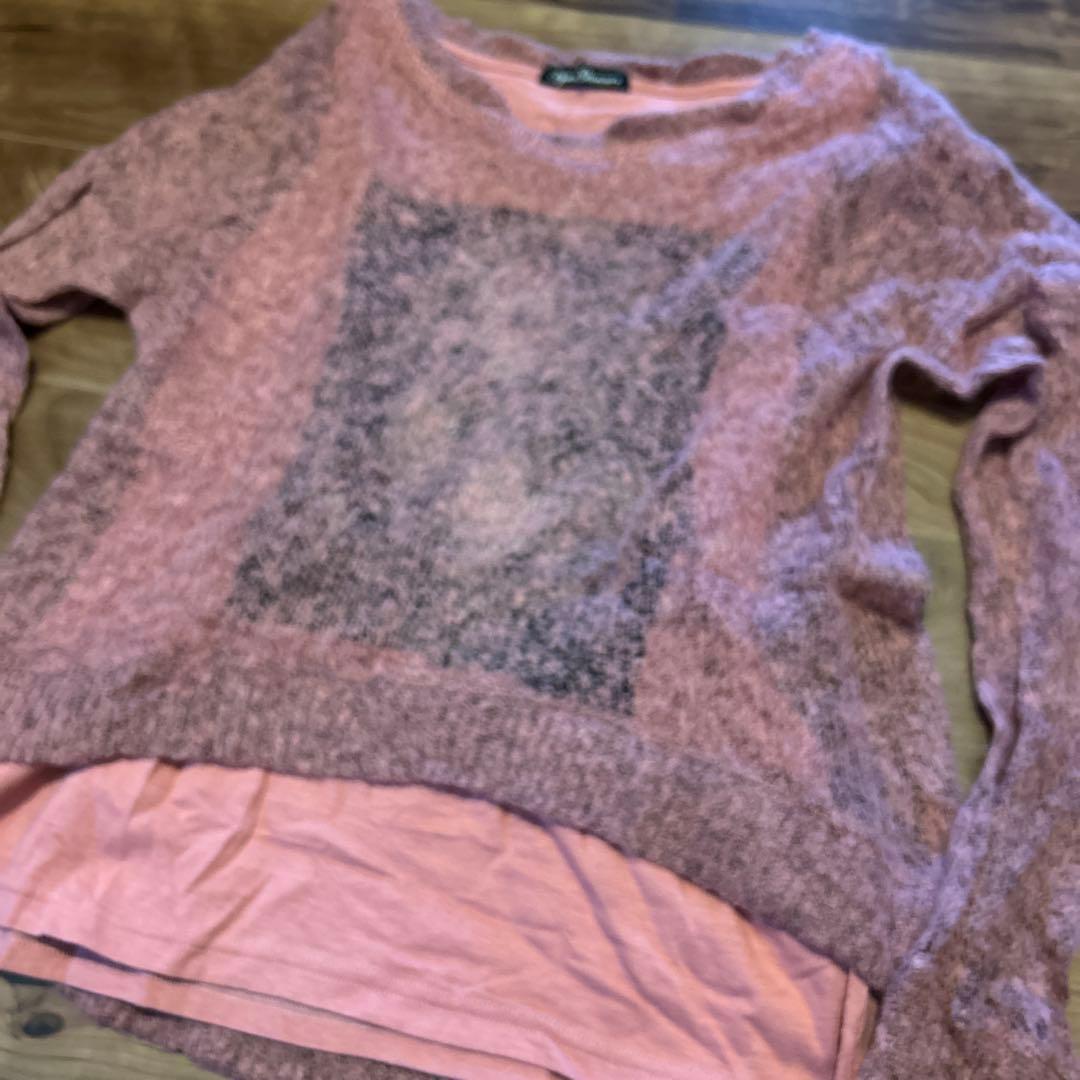 ヒステリックグラマー　コートニーラブ　COURTNEY LOVEニットタンク長袖