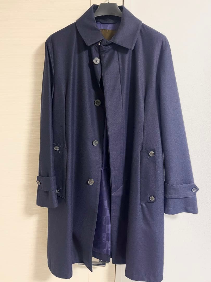 マッキントッシュ Dunkeld 英国製 コート ネイビー ロロピアーナ