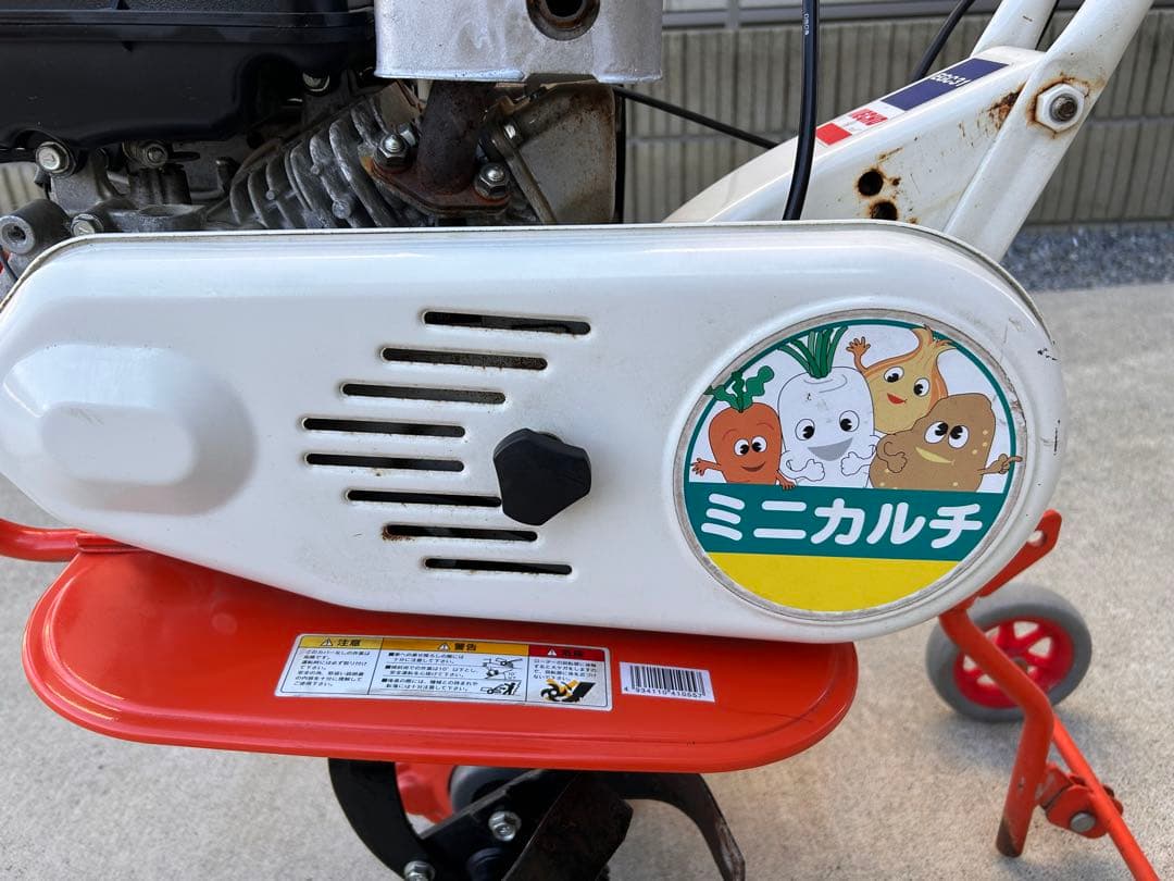 耕耘機 ミニカルチ　Kawasaki FJ100 稼動品