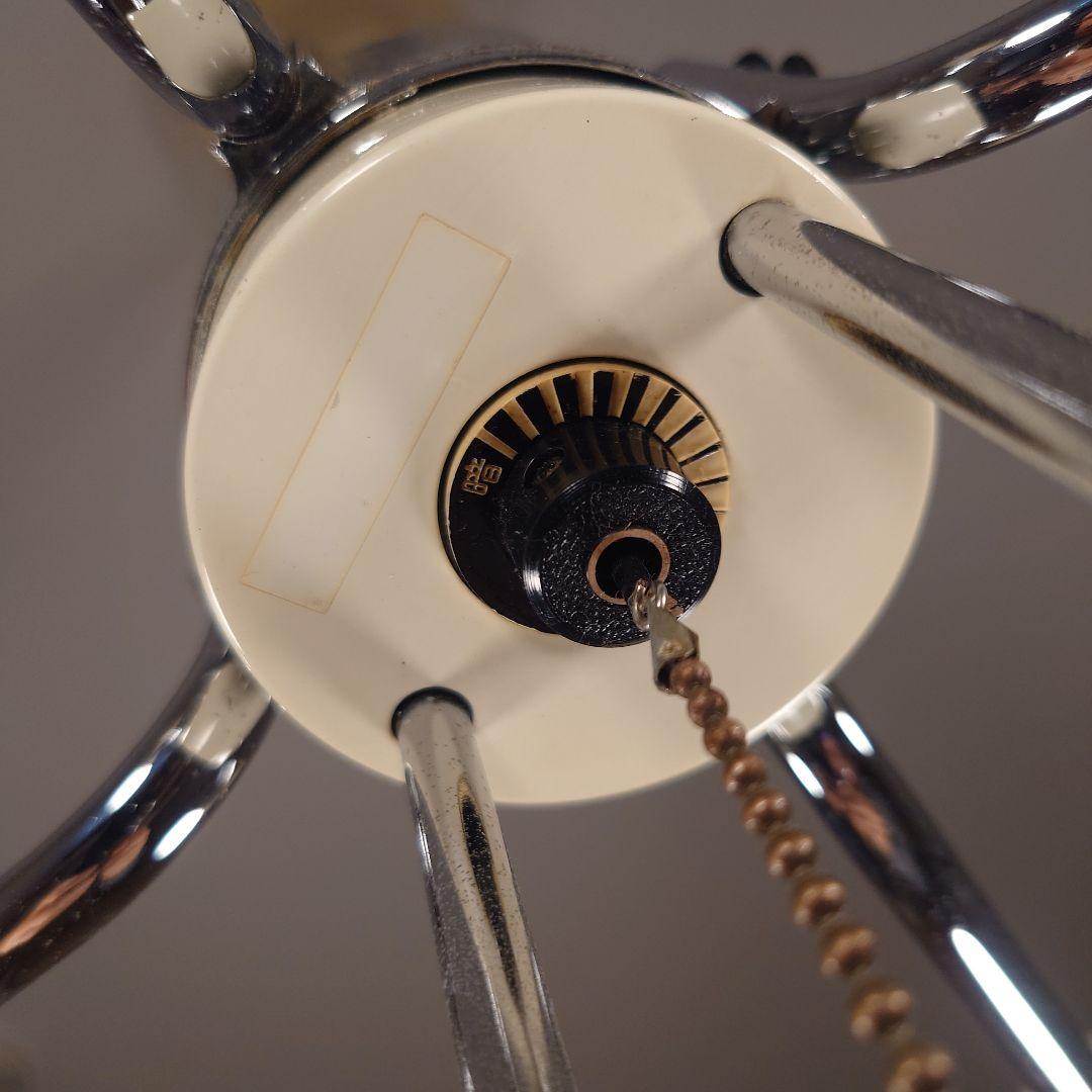 【最終価格】◆昭和レトロ◆ 松下電工　ナショナル　白熱灯 照明器具 4灯 70s