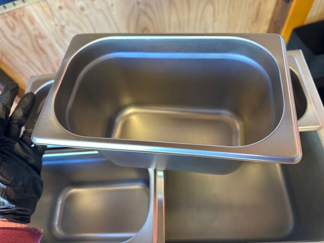 フードウォーマー ステンレス製 4容器