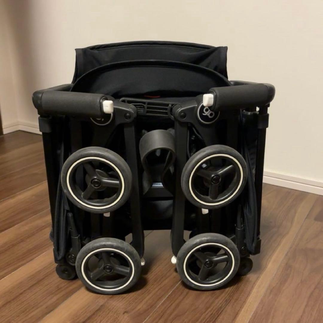 ポキットプラス オールテレイン ベルベットブラック　gb製ベビーカー