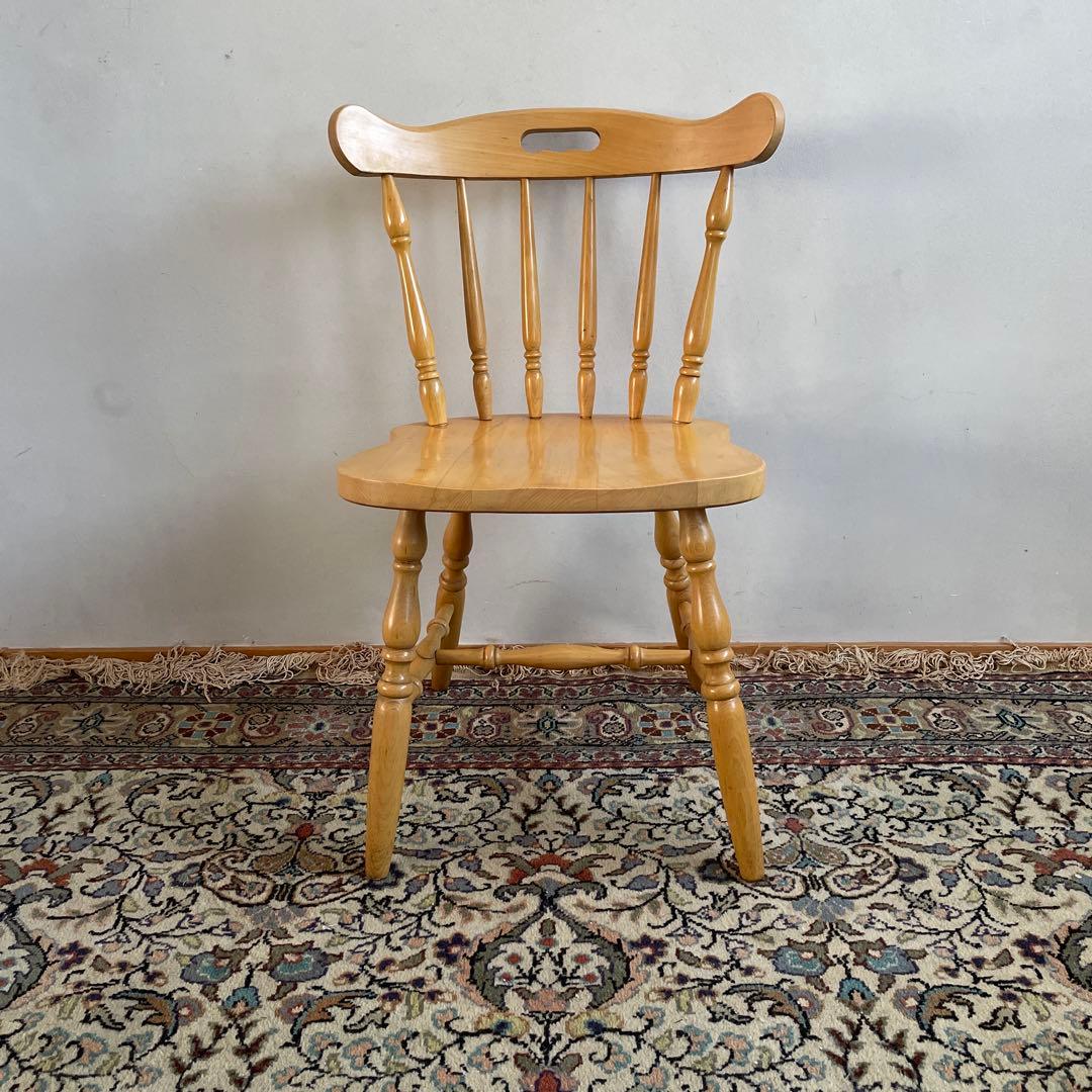 柏木工　ダイニングチェア　ウィンザーチェア